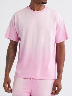 Elwood organic cotton pink tee